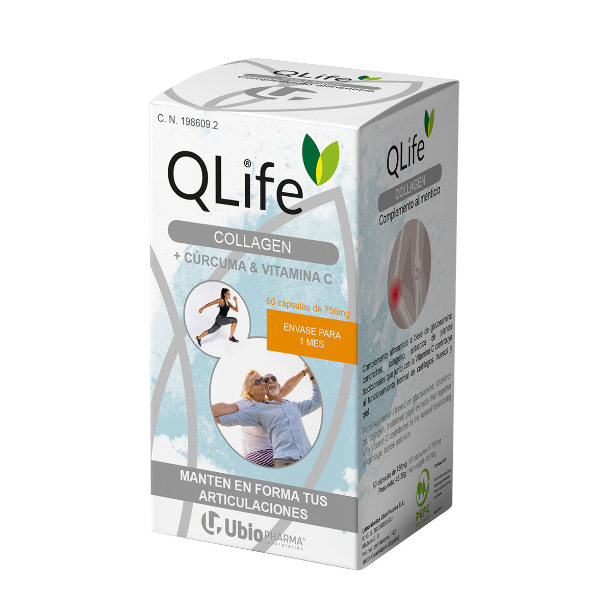 Imagen de Qlife Collagen 60 cápsulas